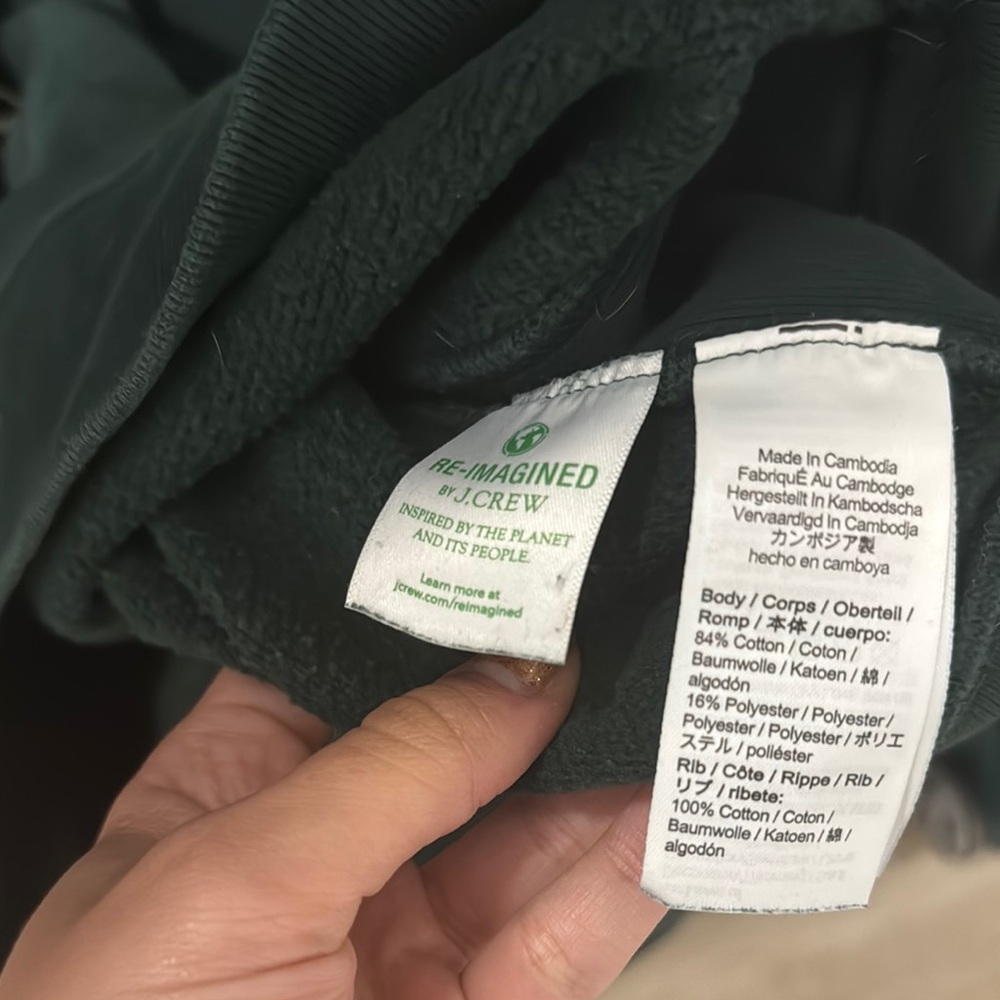 J. Crew Heritage embroidered crew - Picture 3 of 3